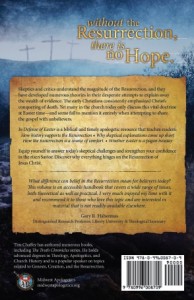 Here's a look at the back cover of In Defense of Easter.