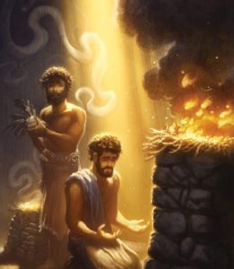 cain and abel sacrifices to god